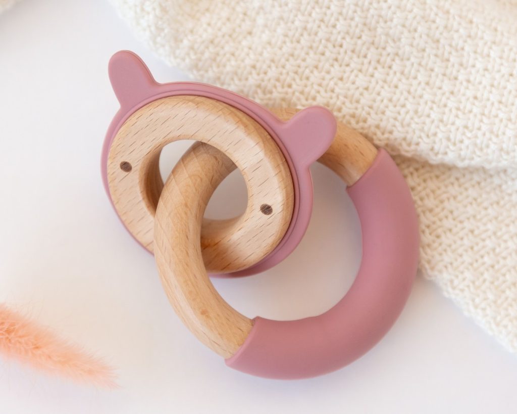 Anneau de dentition silicone ou bois