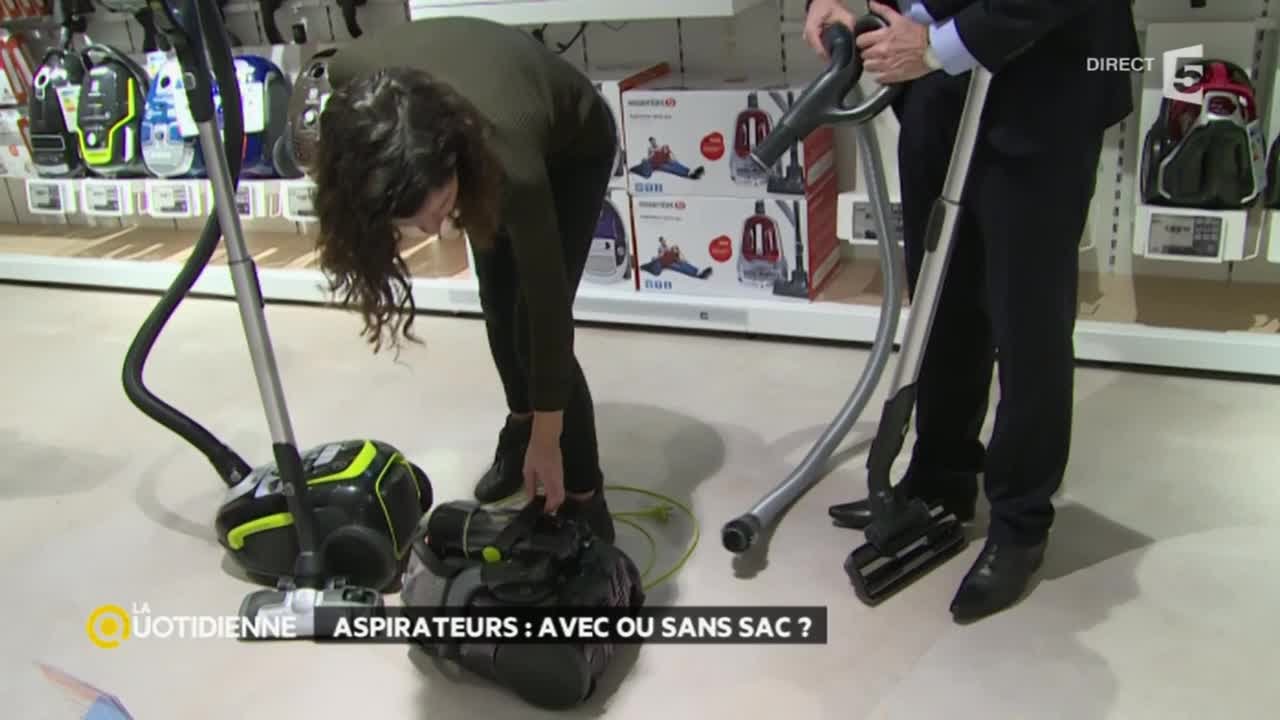 Aspirateur avec sac ou sans sac