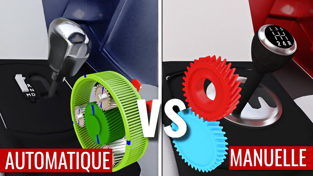 Boîte automatique vs boîte manuelle