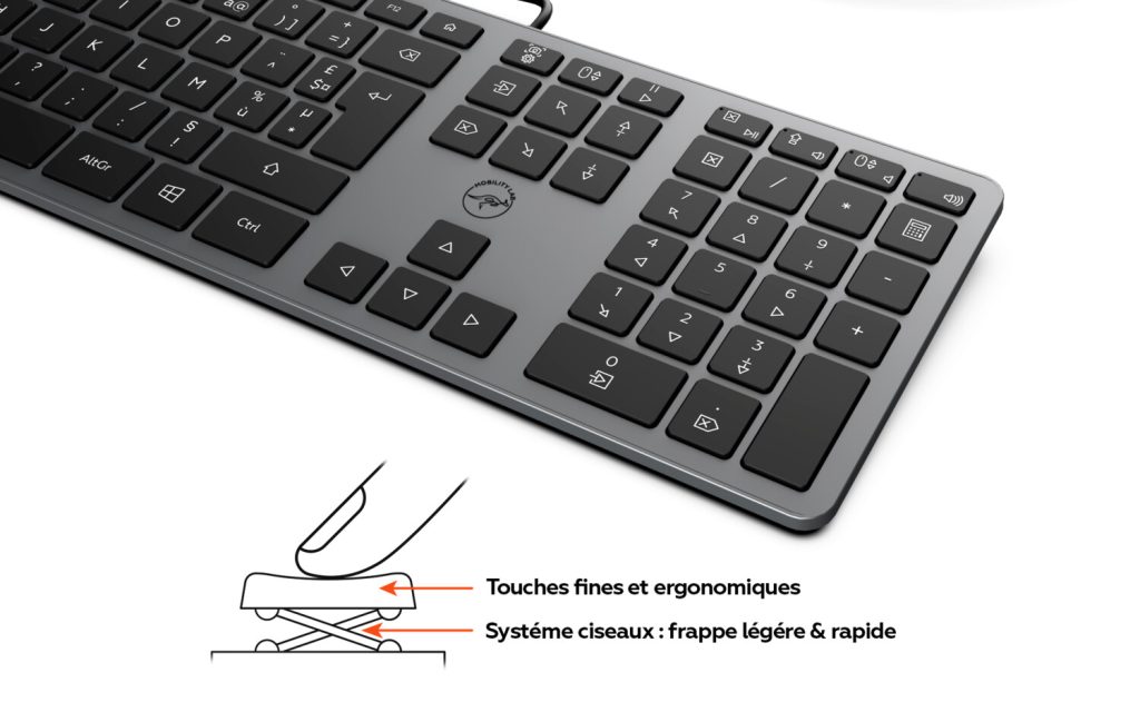 Clavier filaire ou clavier Bluetooth