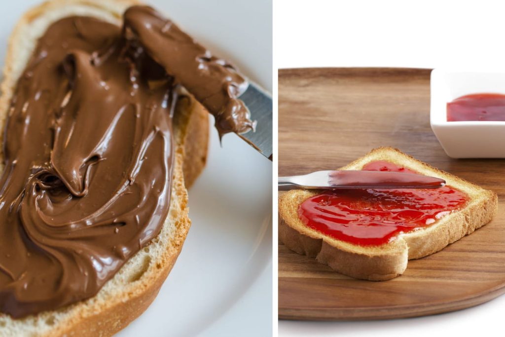 Confiture ou pâte à tartiner