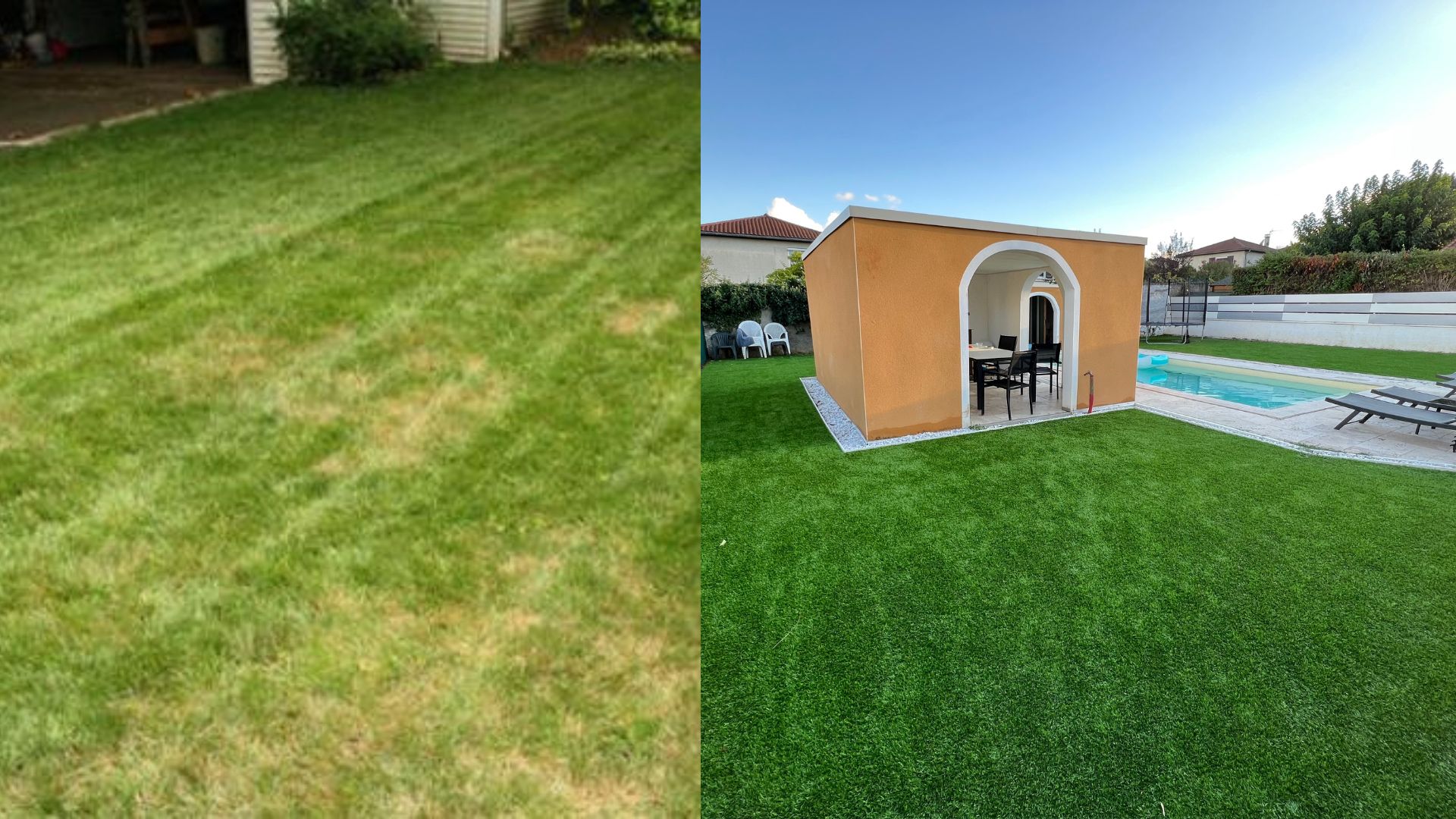 Gazon naturel ou gazon synthétique