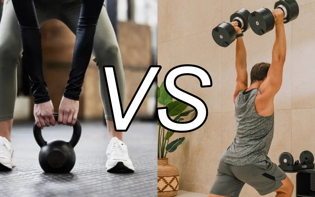 Haltères ou kettlebell