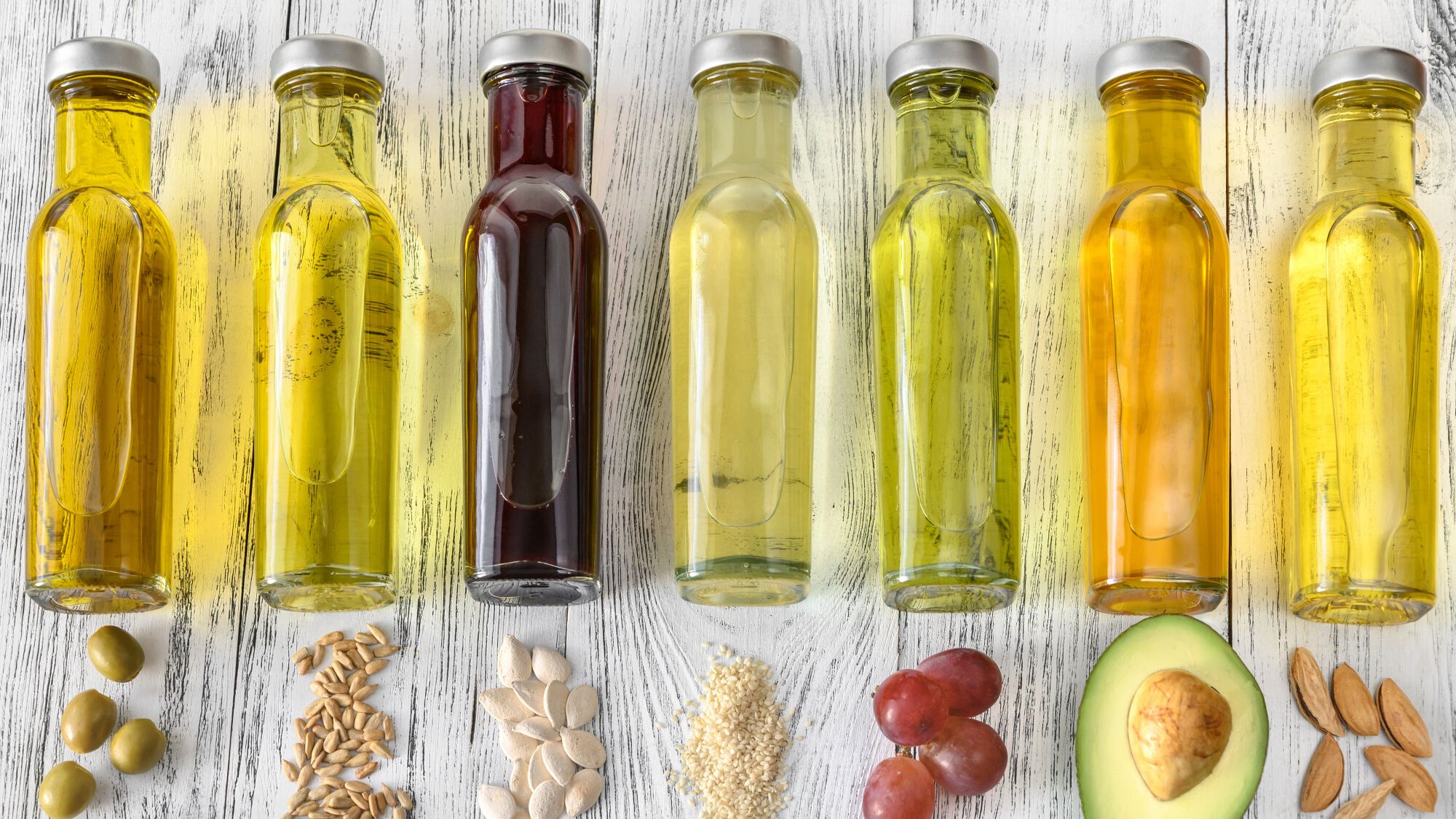 Huile d'olive vs huile de tournesol