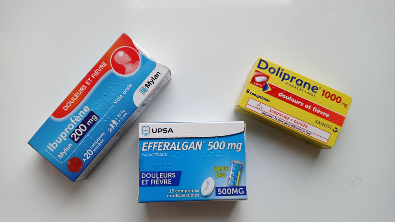 Ibuprofène contre paracétamol