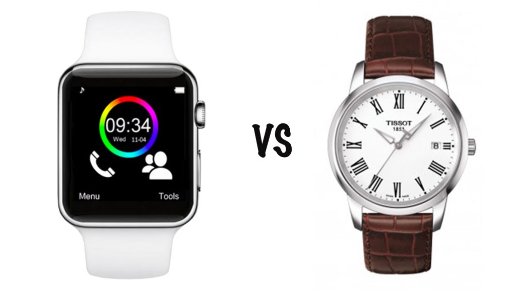 Montre connectée vs montre classique