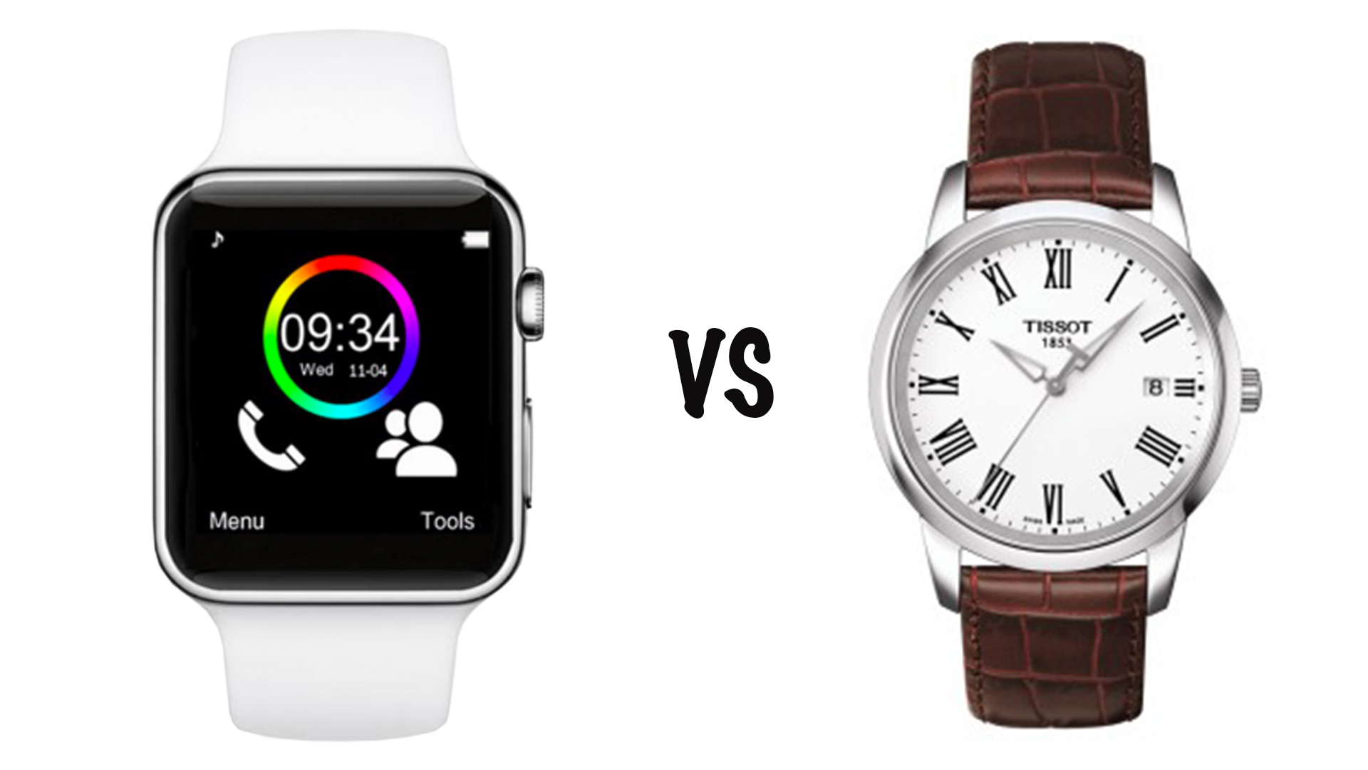 Montre connectée vs montre classique
