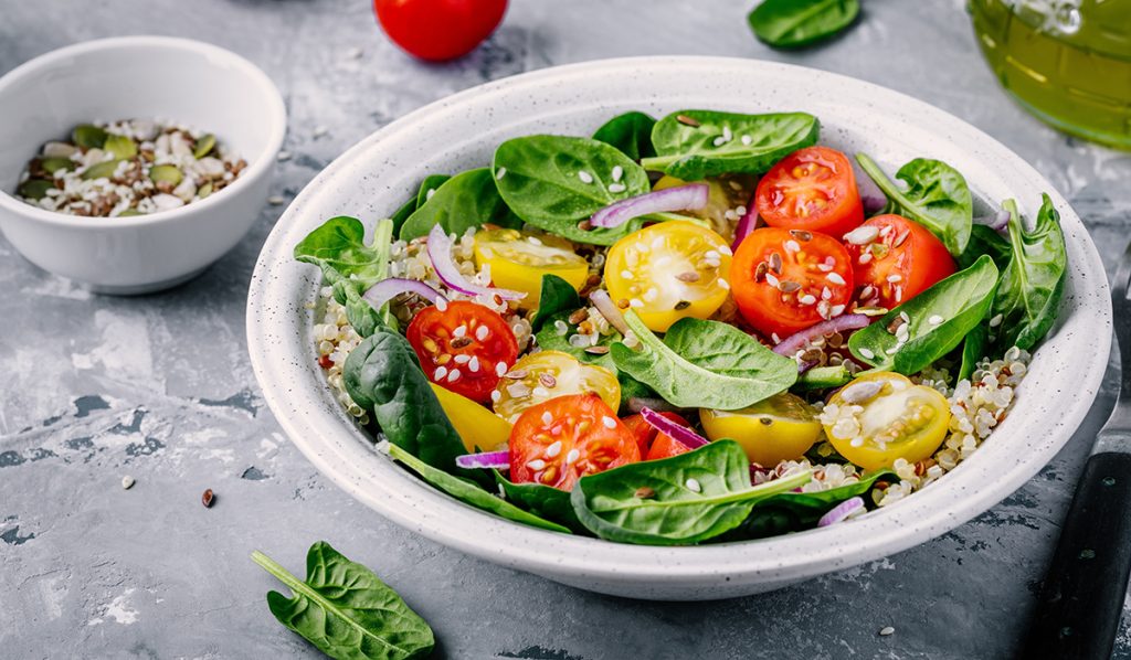 Salade verte ou salade composée