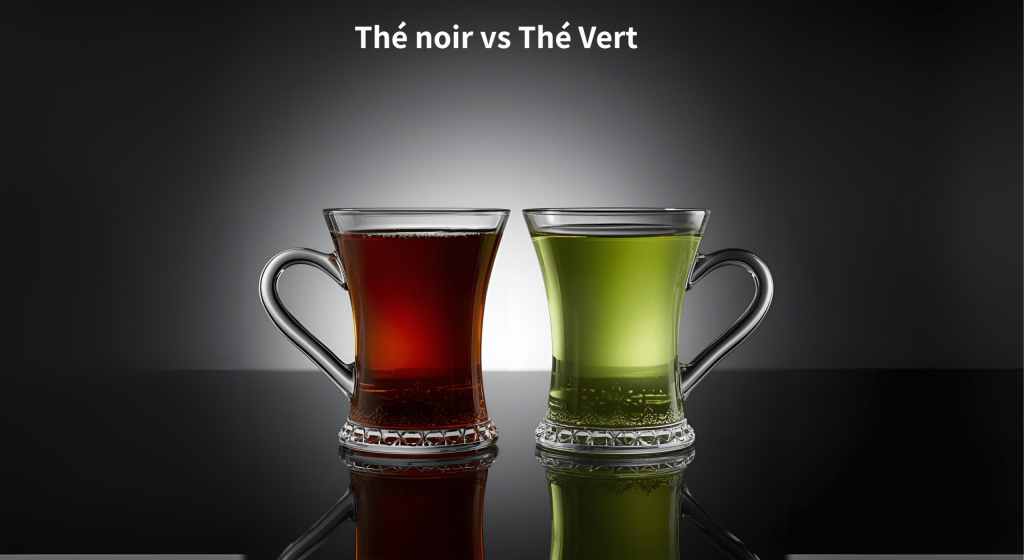 Thé vert vs thé noir