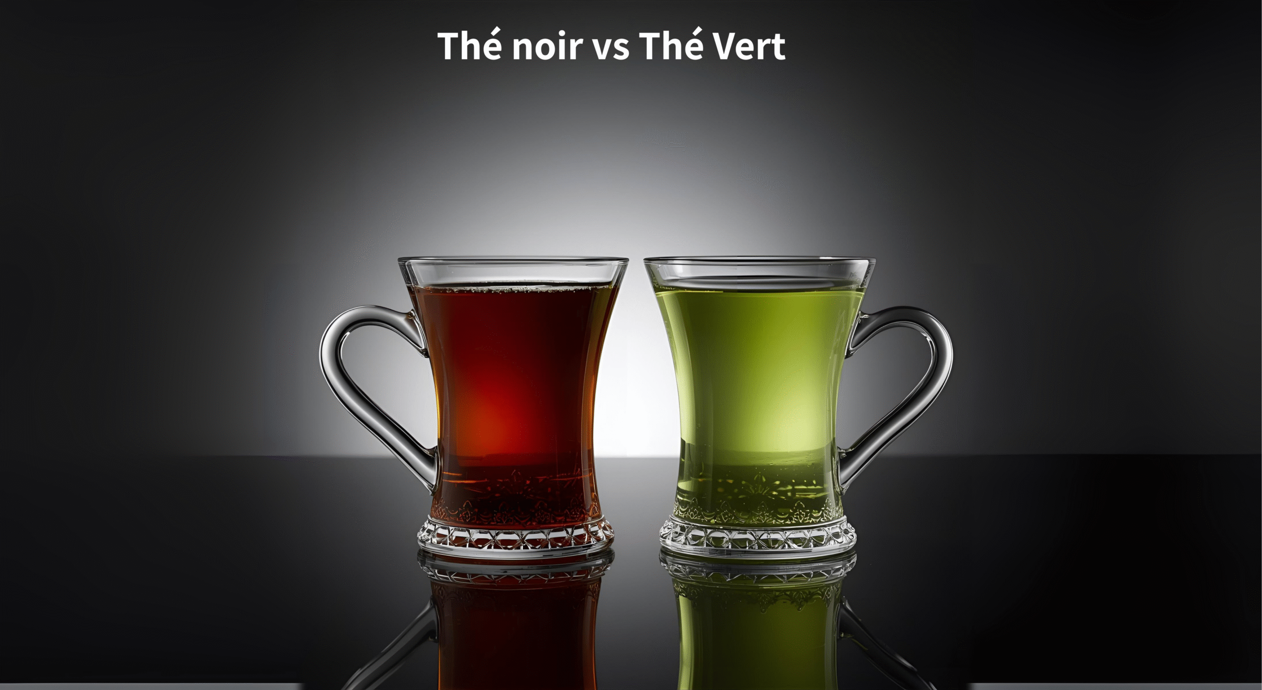 Thé vert vs thé noir