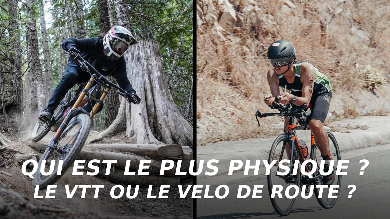 Vélo route vs VTT