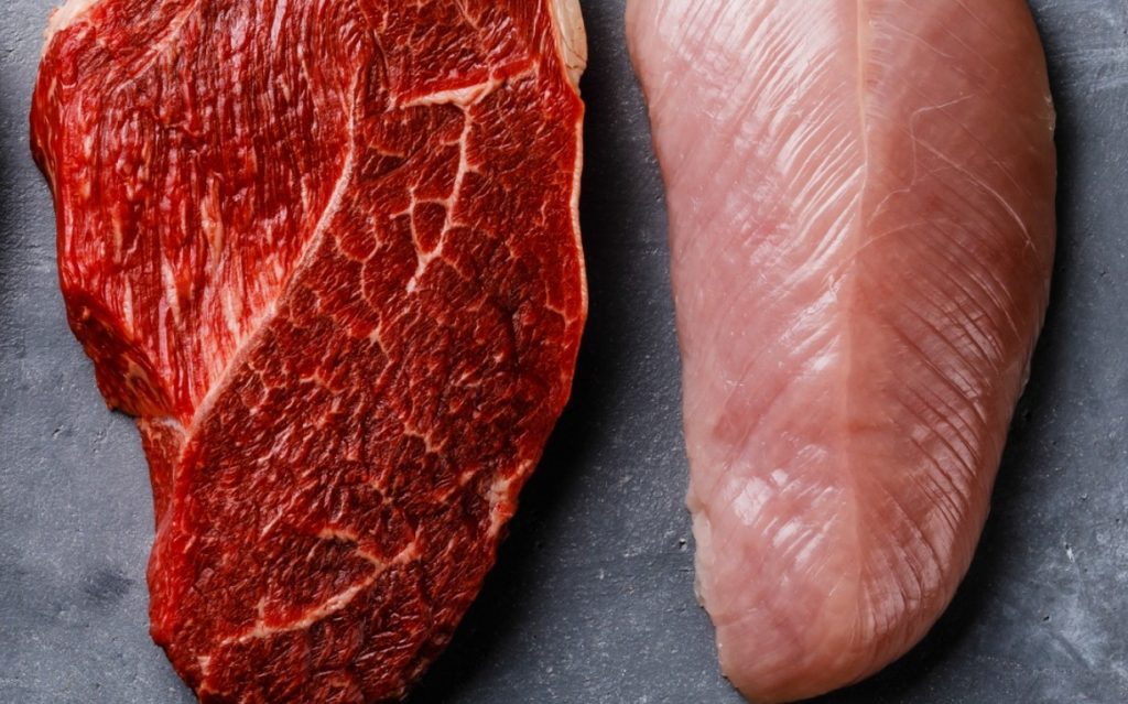Viande rouge ou viande blanche