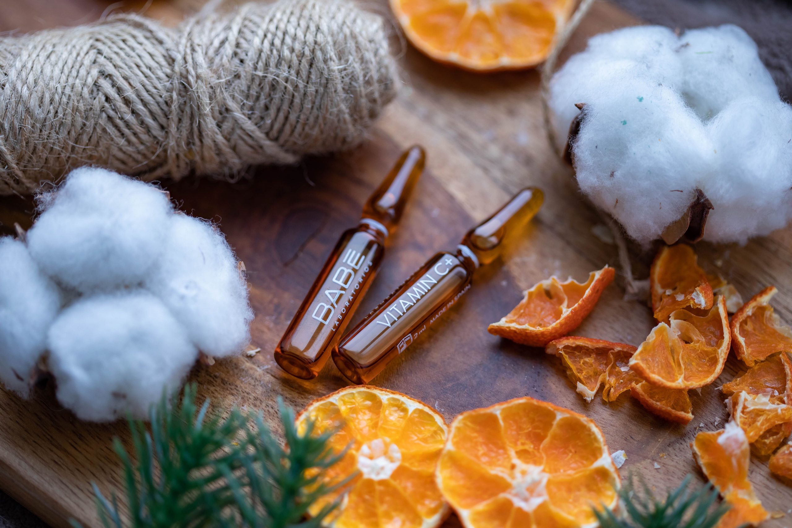 Ampoule de vitamine C ou sérum stabilisé