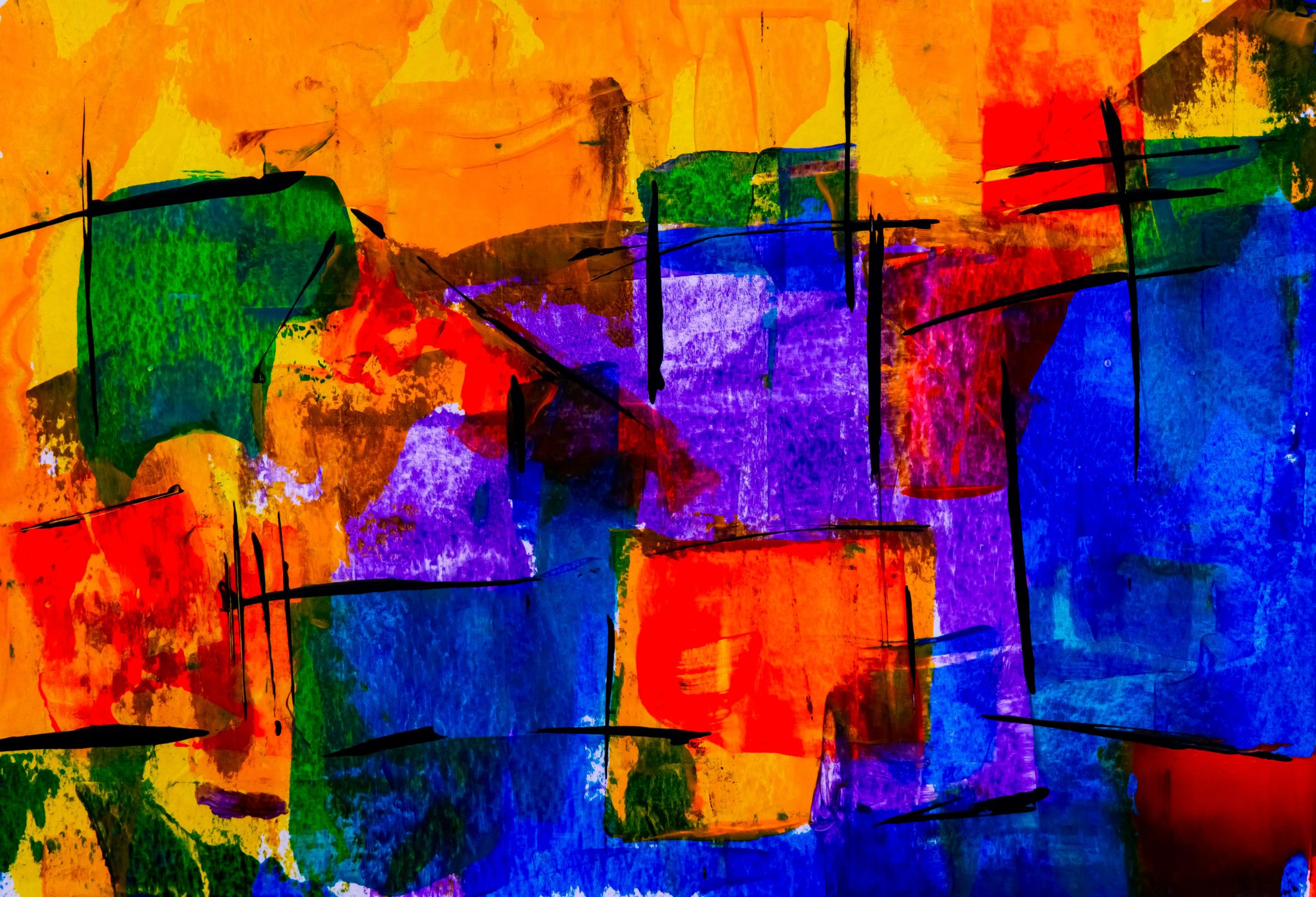 Art abstrait face à art figuratif