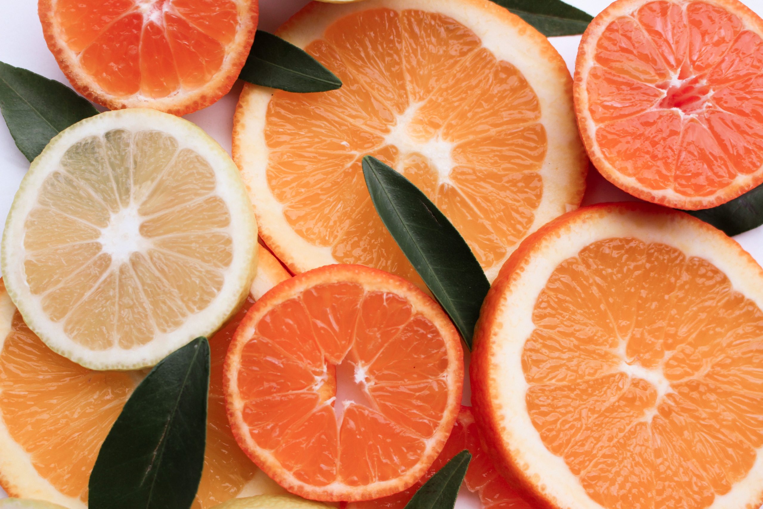 Comparatif fruits rouges et agrumes