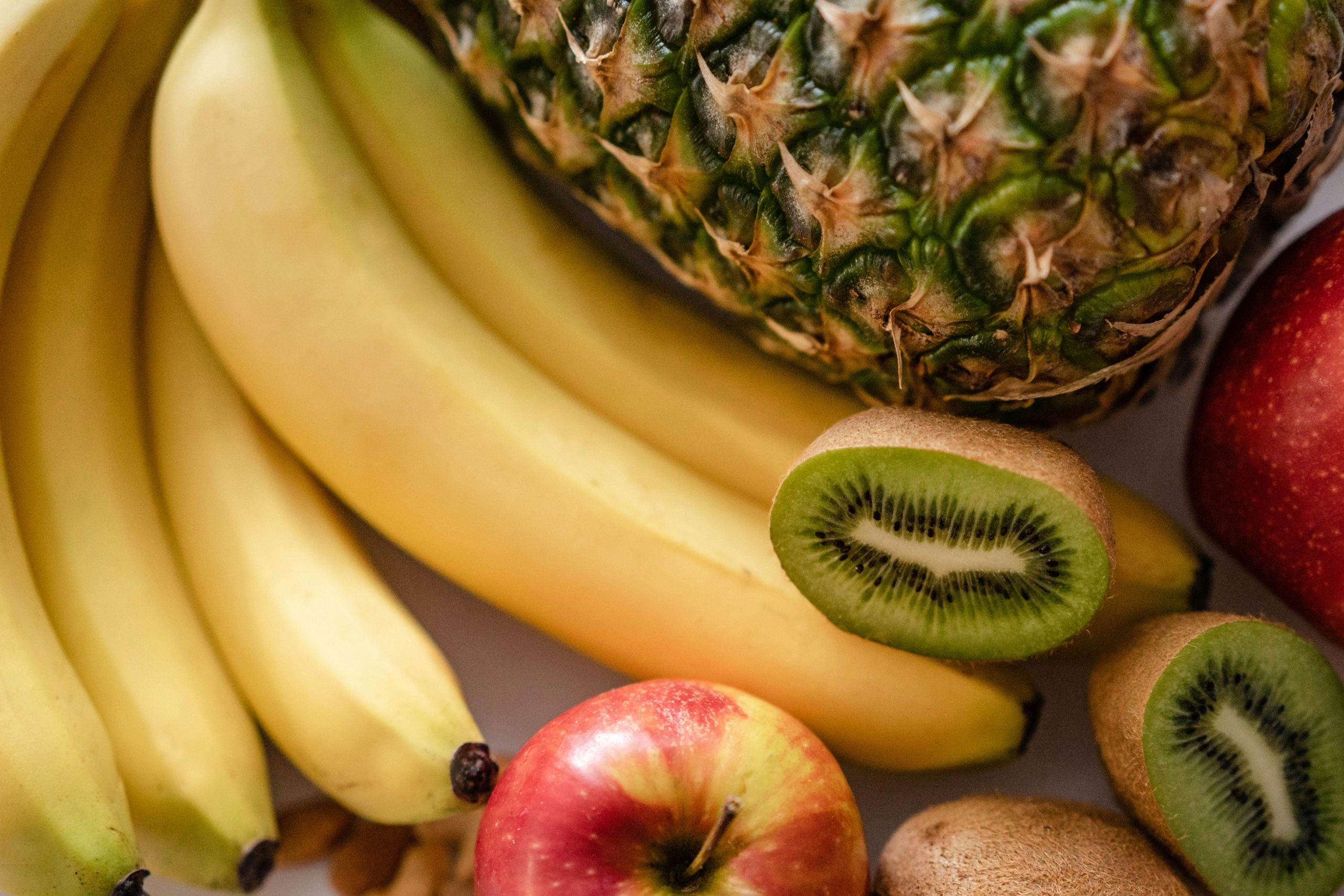 Comparatif kiwi et banane
