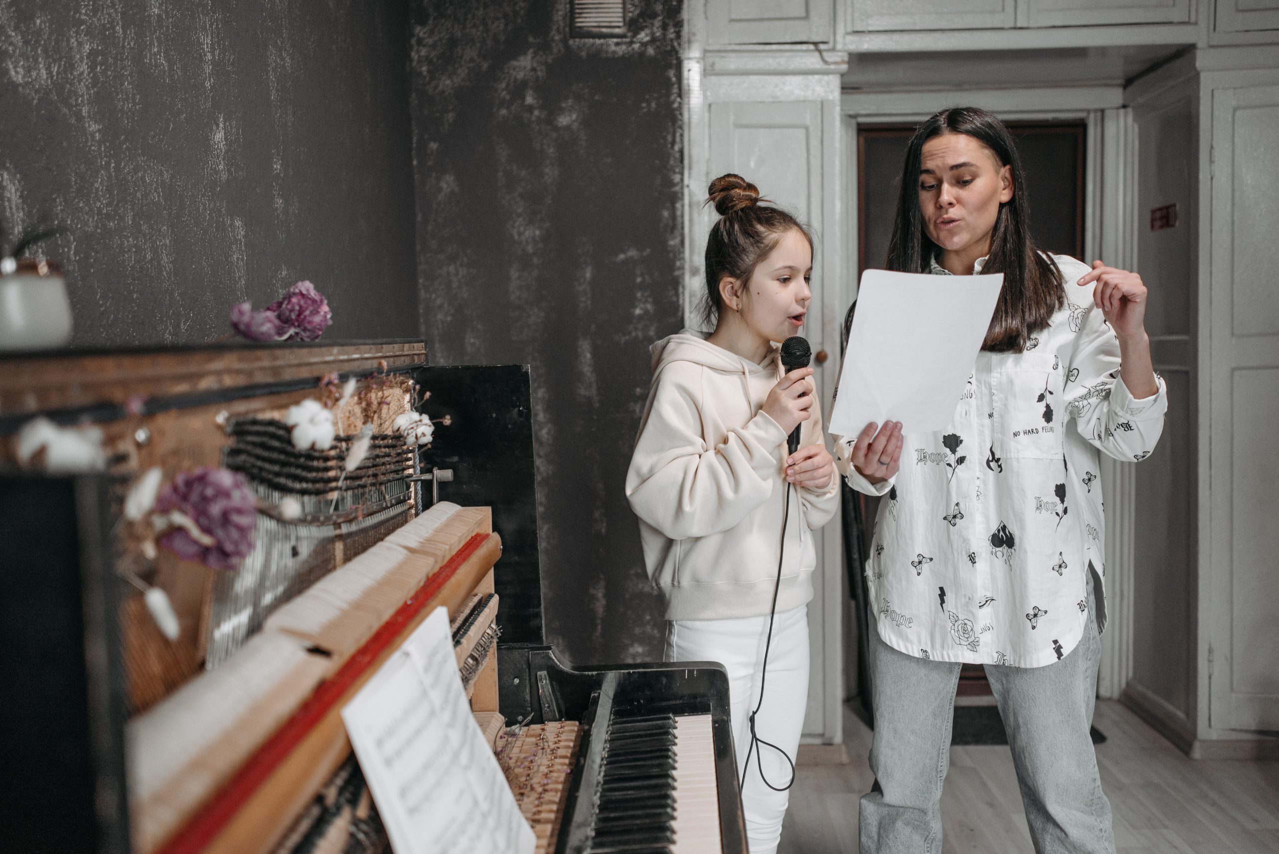Cours de chant en ligne ou en présentiel