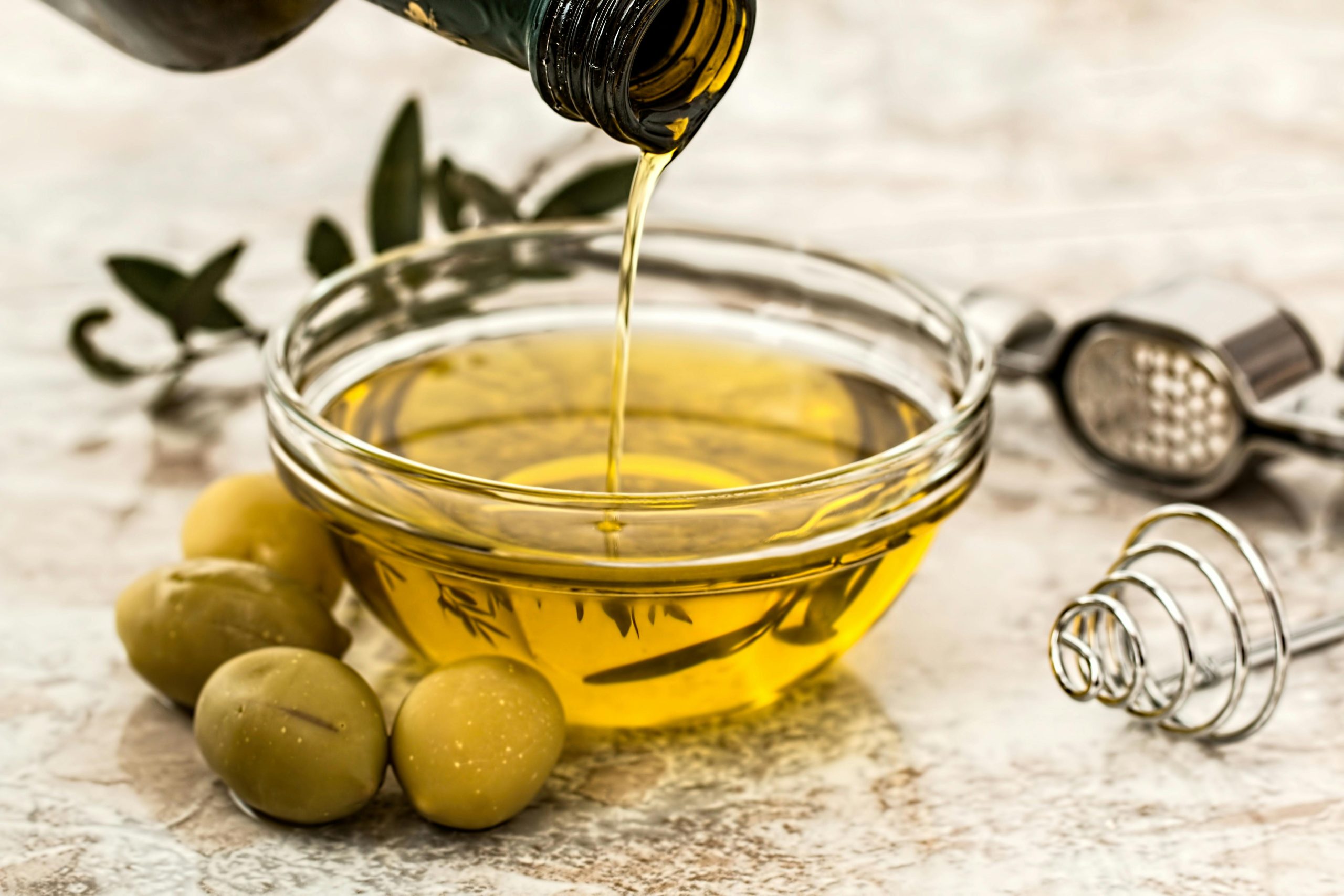 Cuisine au beurre ou à l'huile d'olive