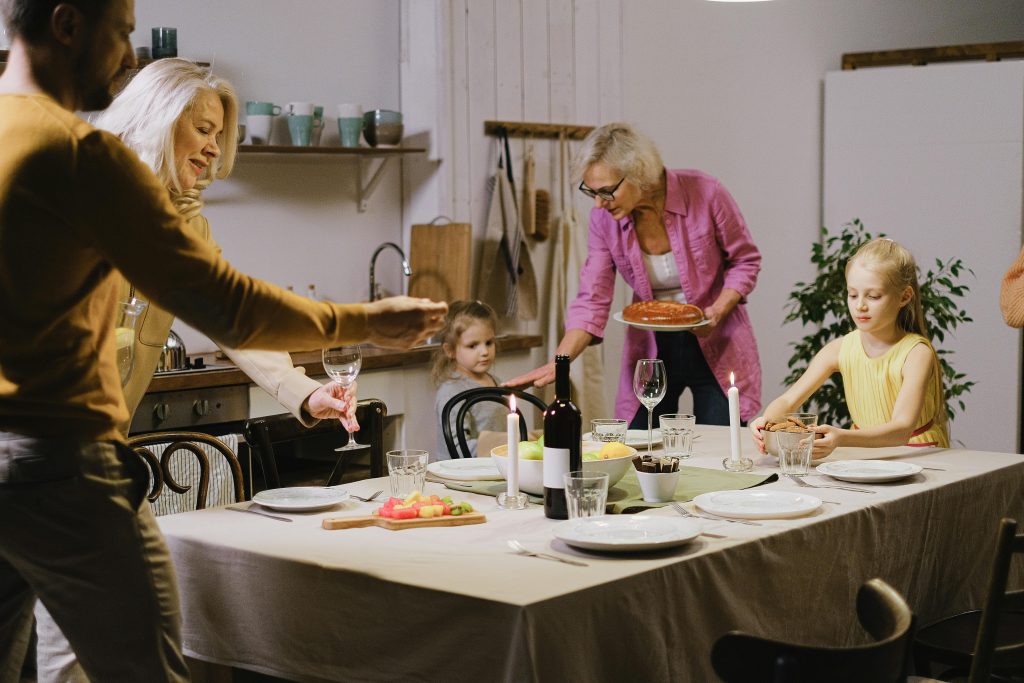 Fêtes en petit comité ou grande réunion familiale