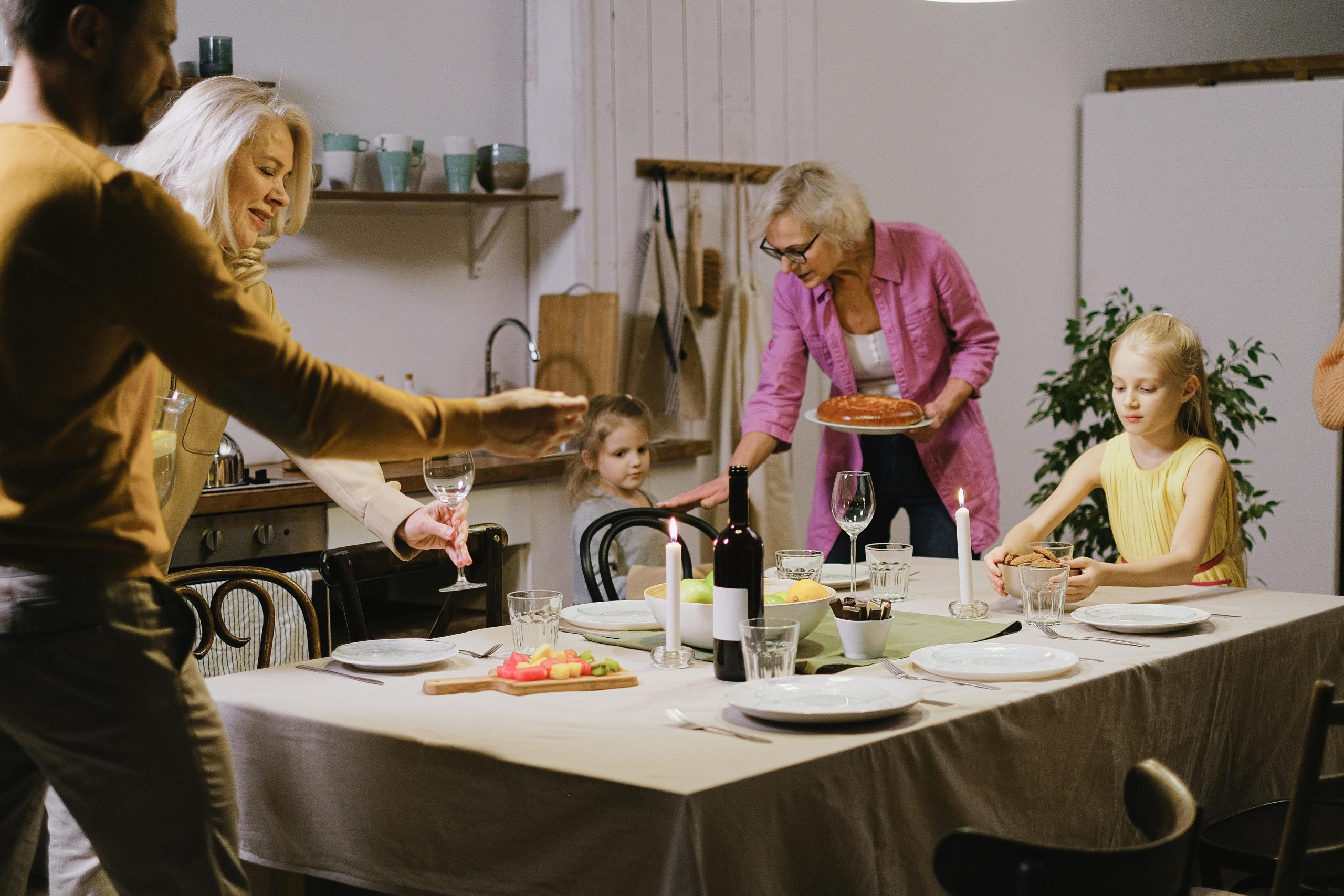 Fêtes en petit comité ou grande réunion familiale