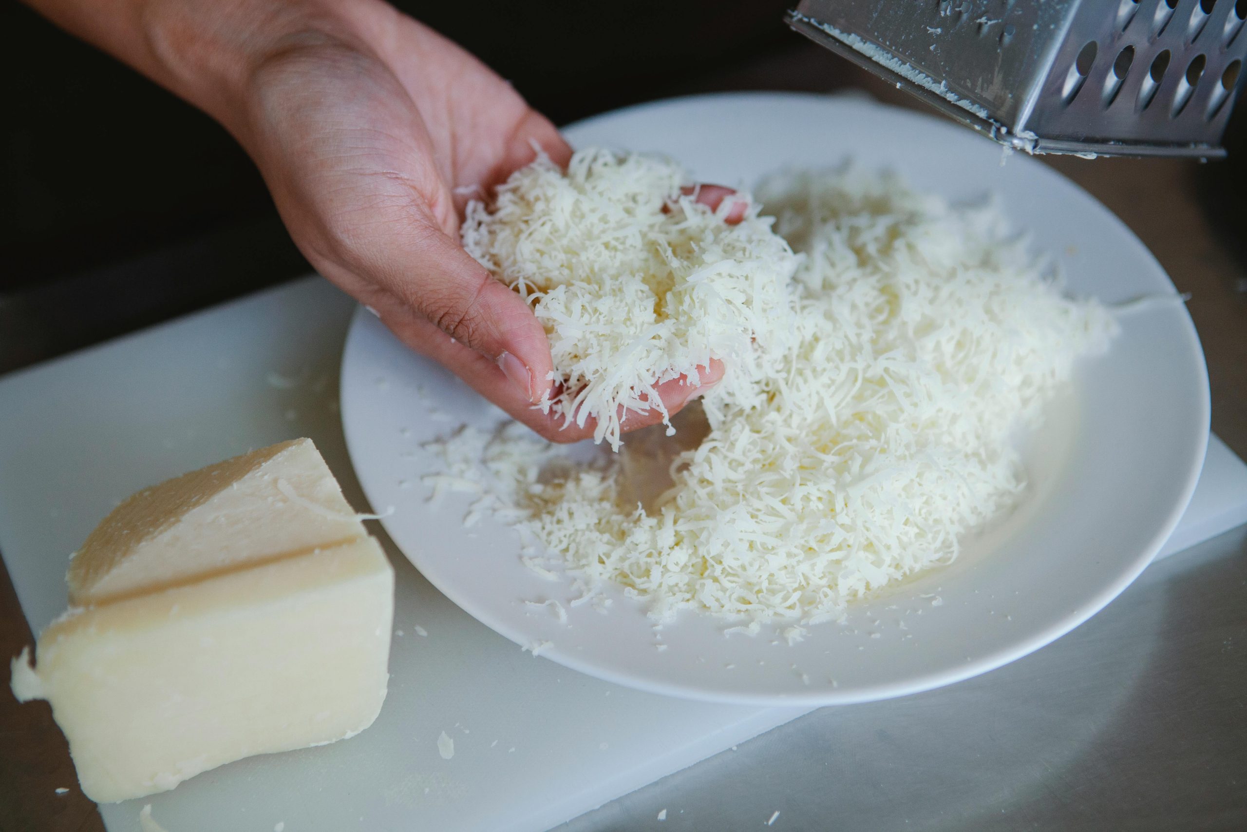Fromage râpé ou fromage en tranche
