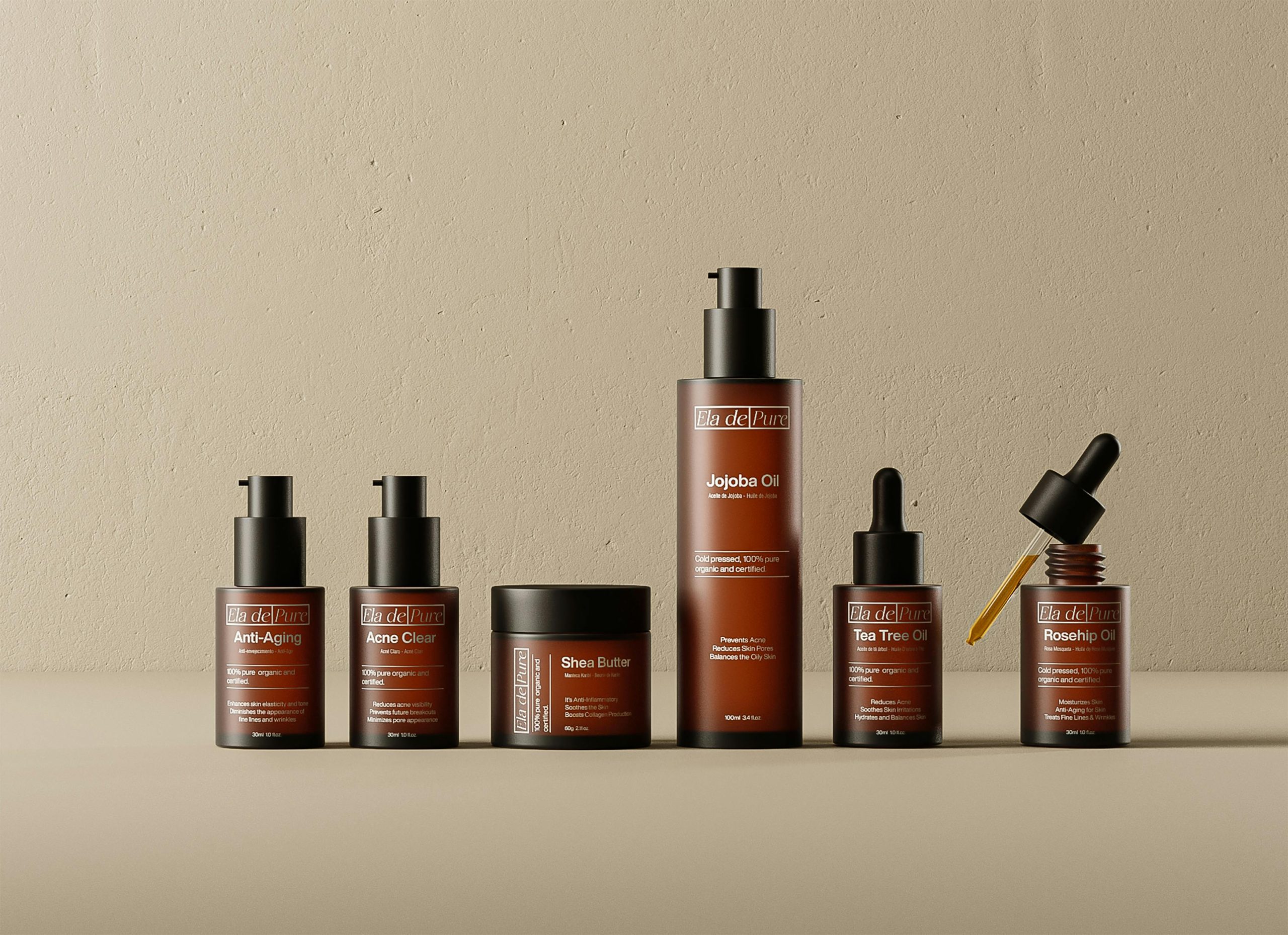 Huile de ricin ou huile de jojoba