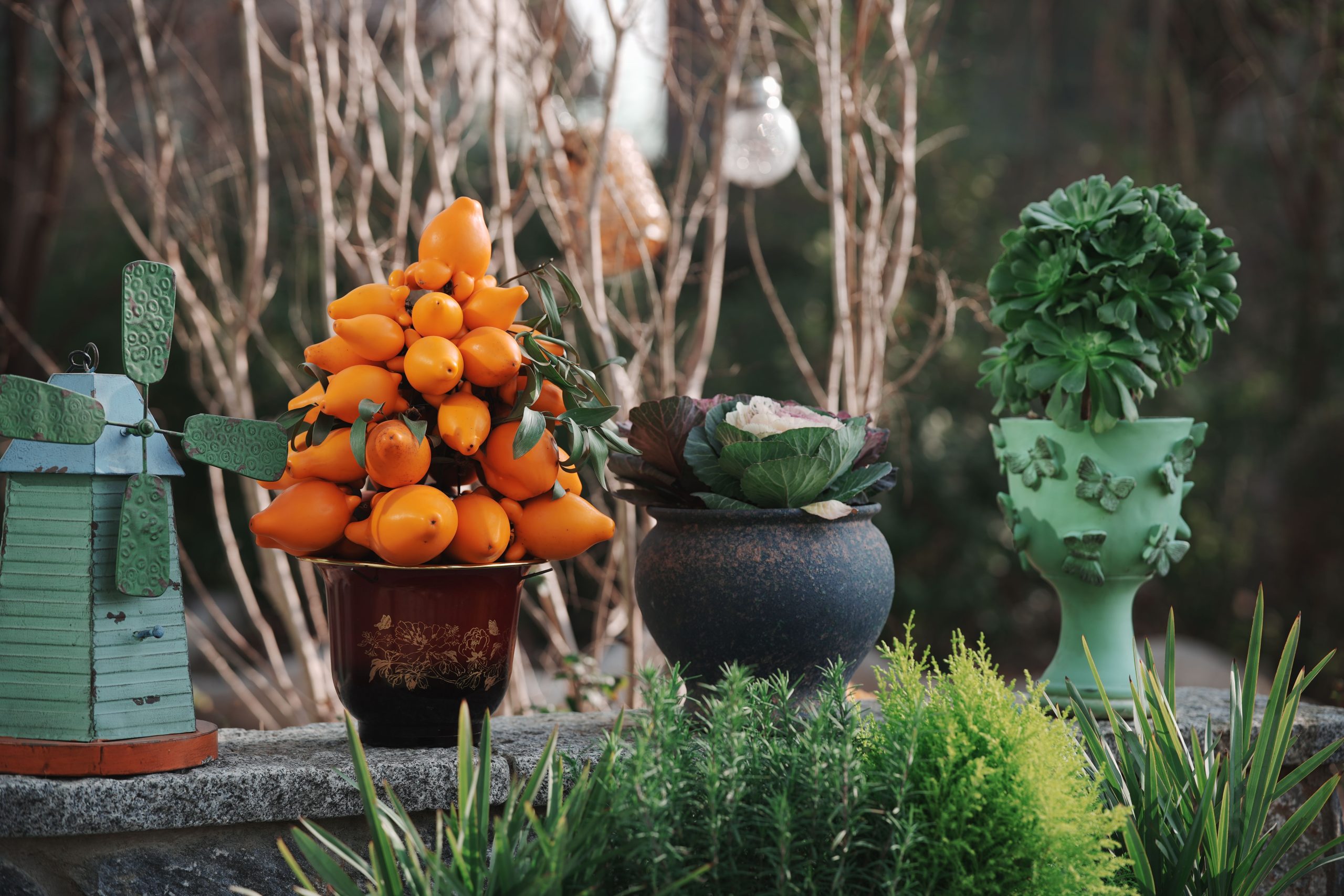 Jardin utile ou décoratif