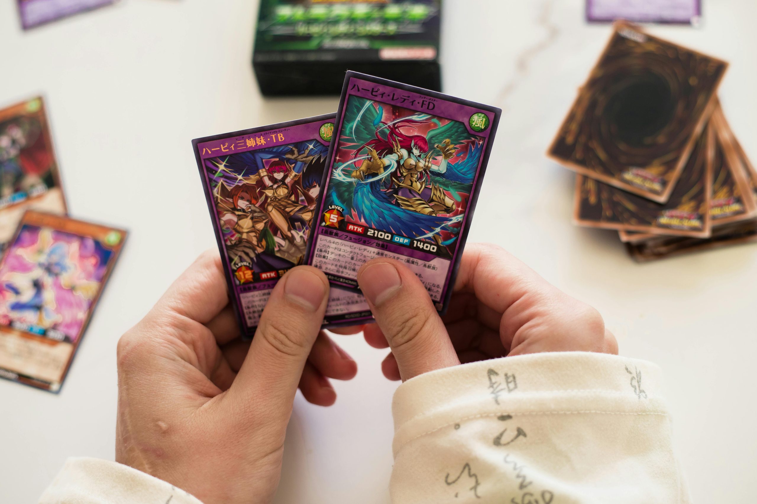 Jeu de cartes Magic ou Yu-Gi-Oh
