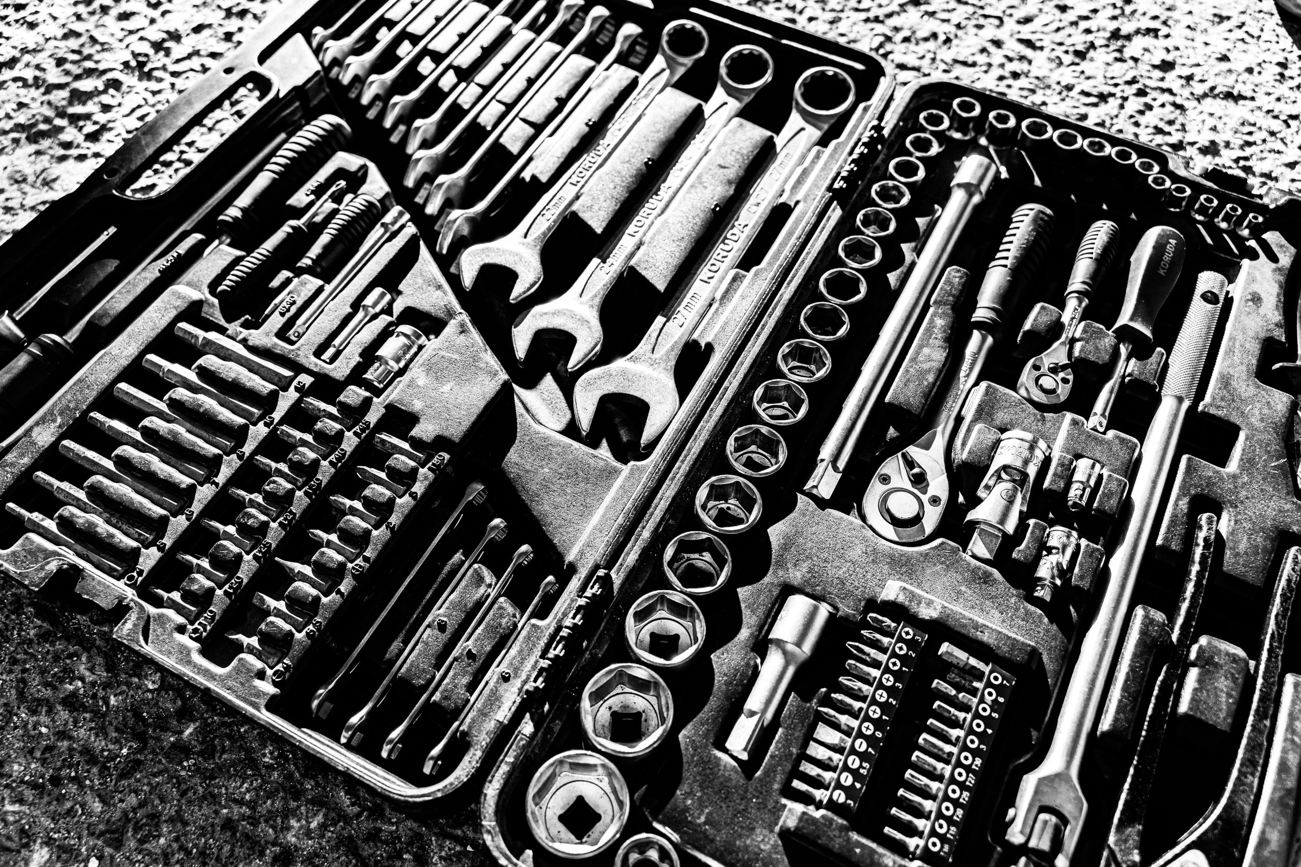 Kit complet ou outils à l'unité