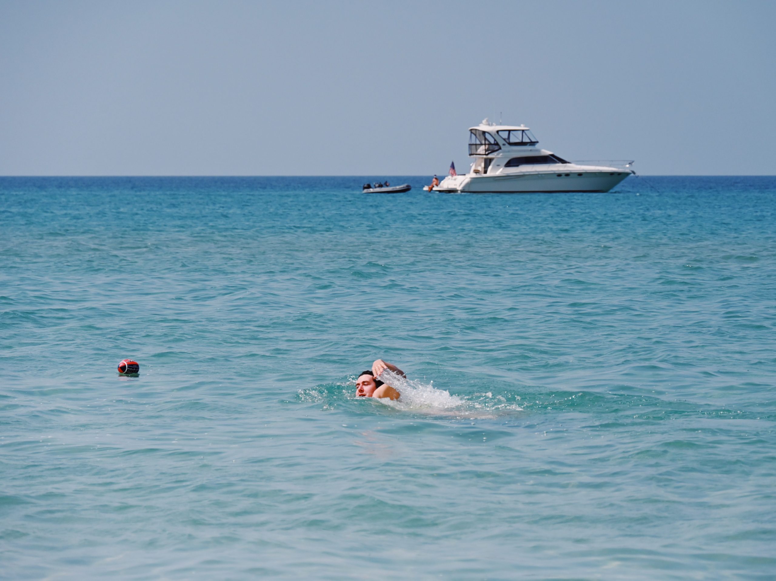 Natation en mer ou en piscine chauffée