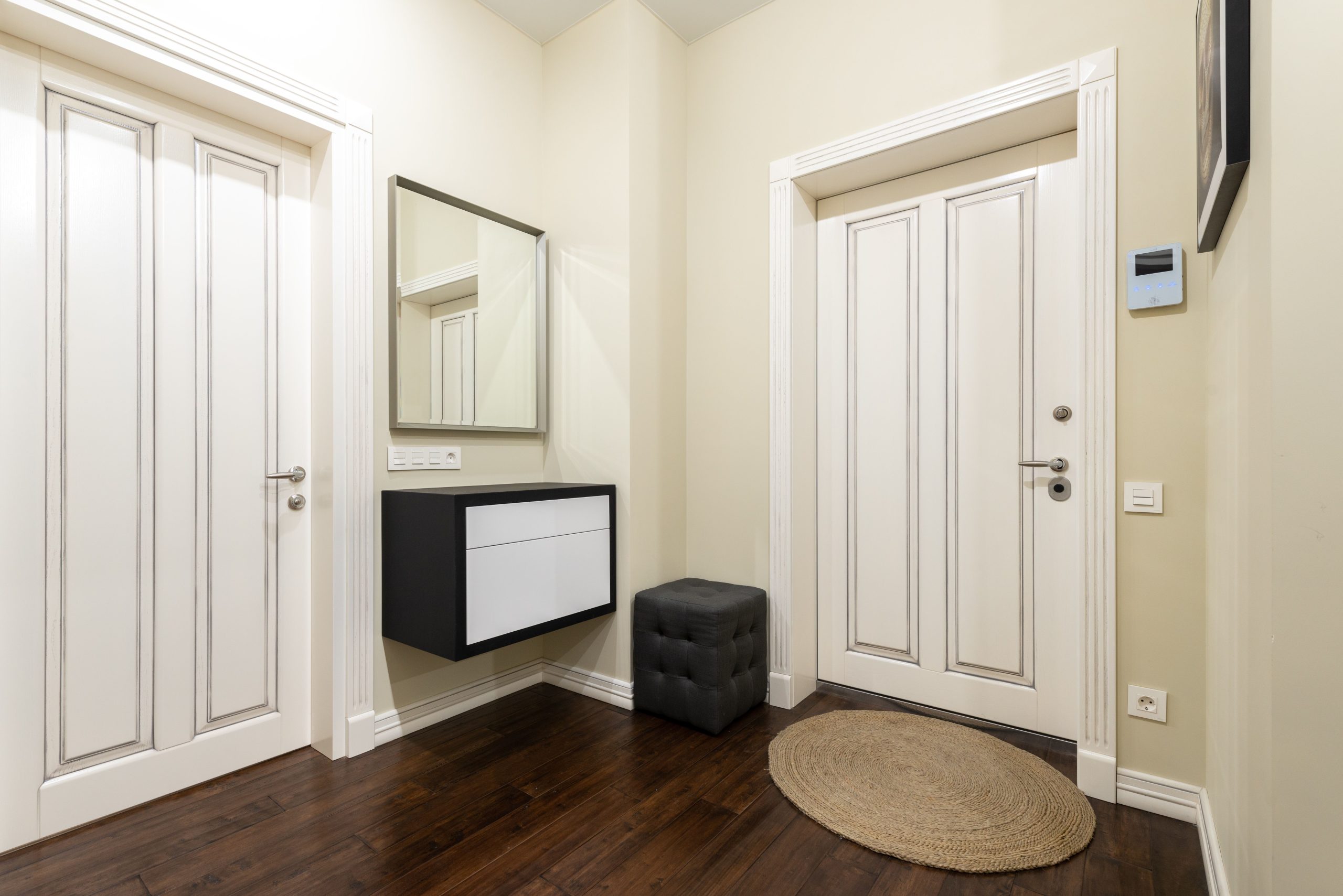 Parquet clair et parquet foncé