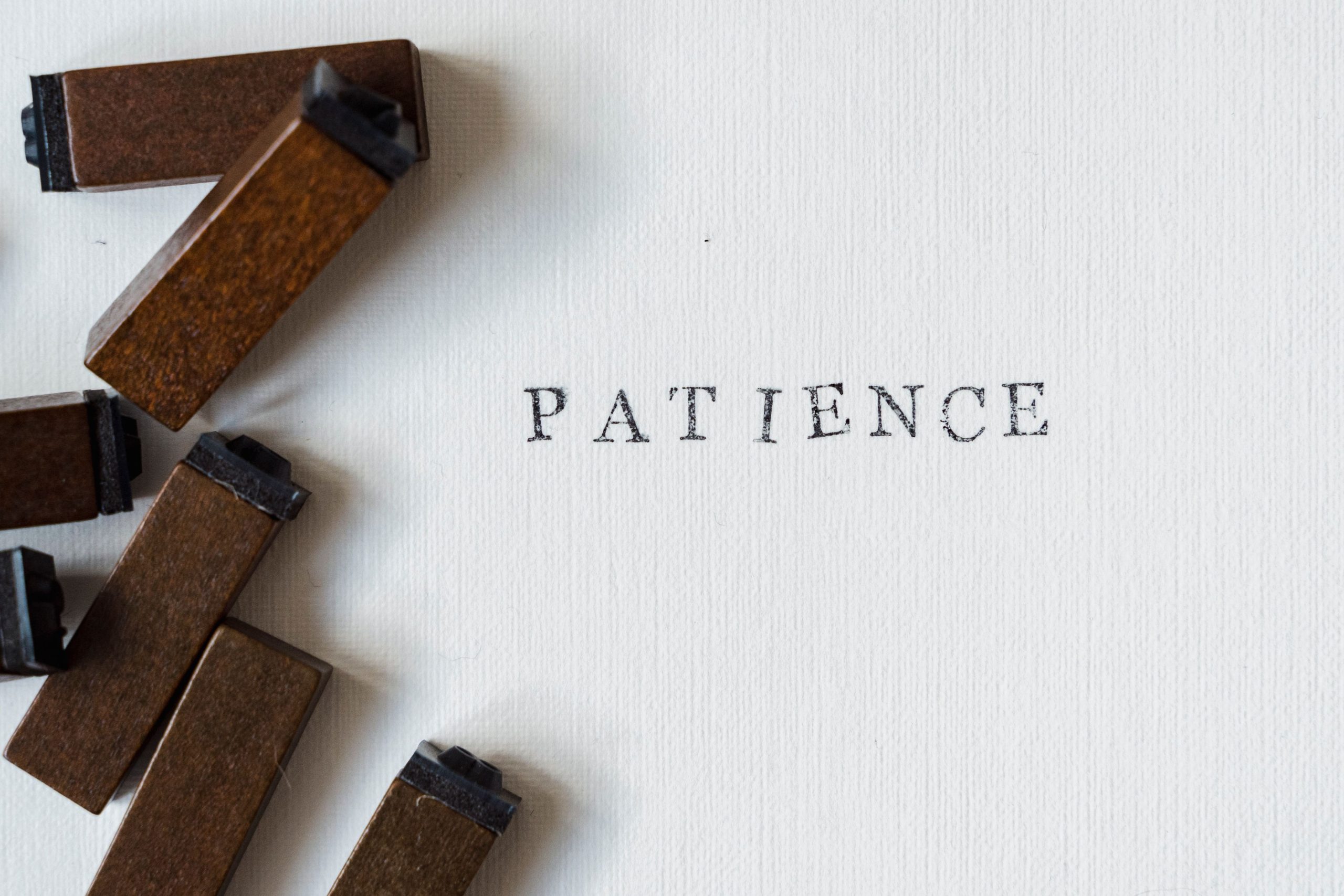 Patience vs persévérance