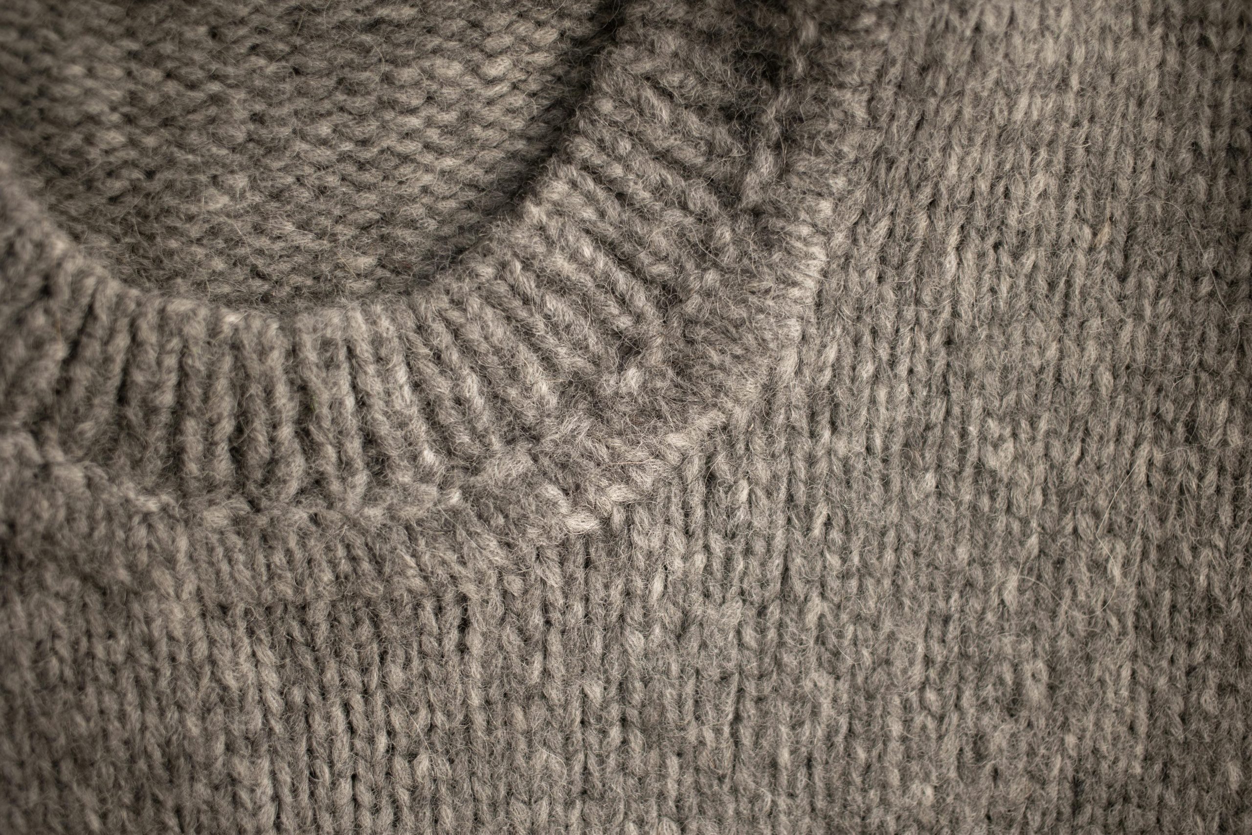 Pull en laine ou cachemire