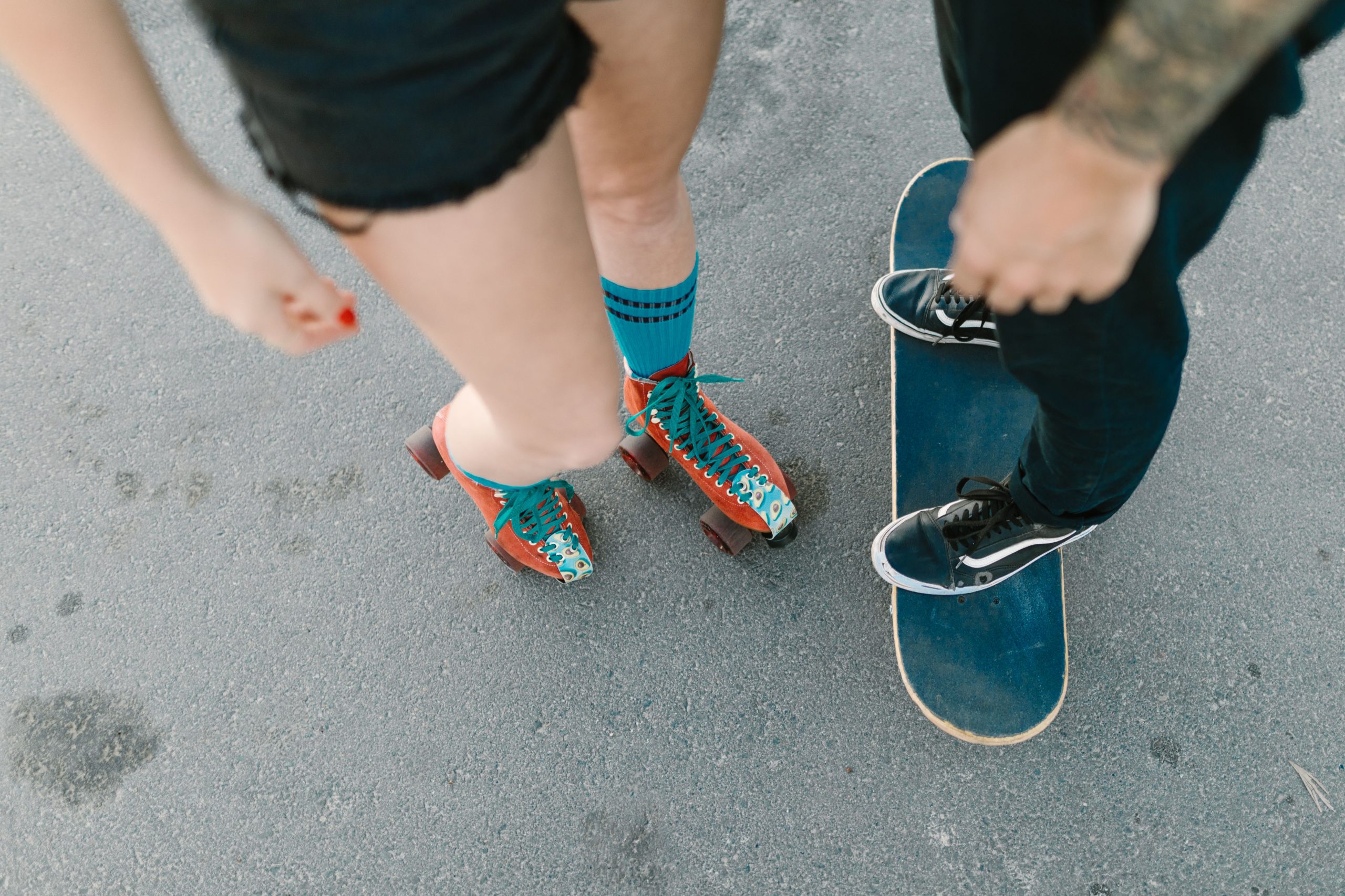 Roller ou skateboard