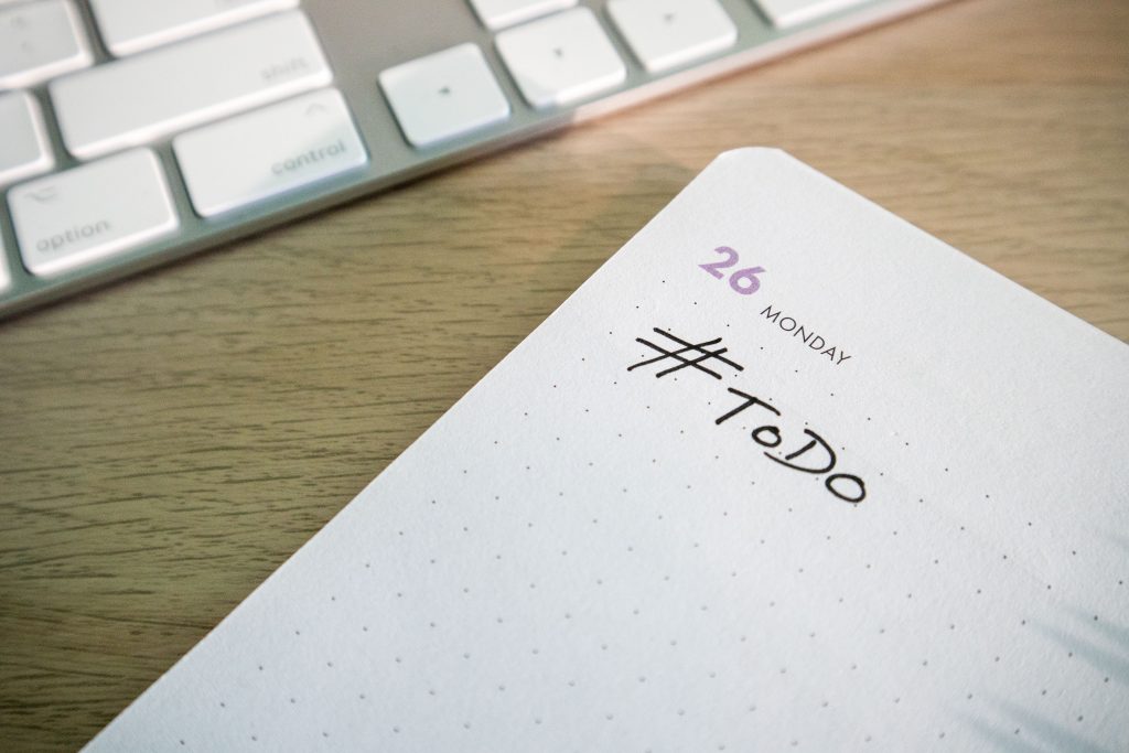 To-do list ou agenda