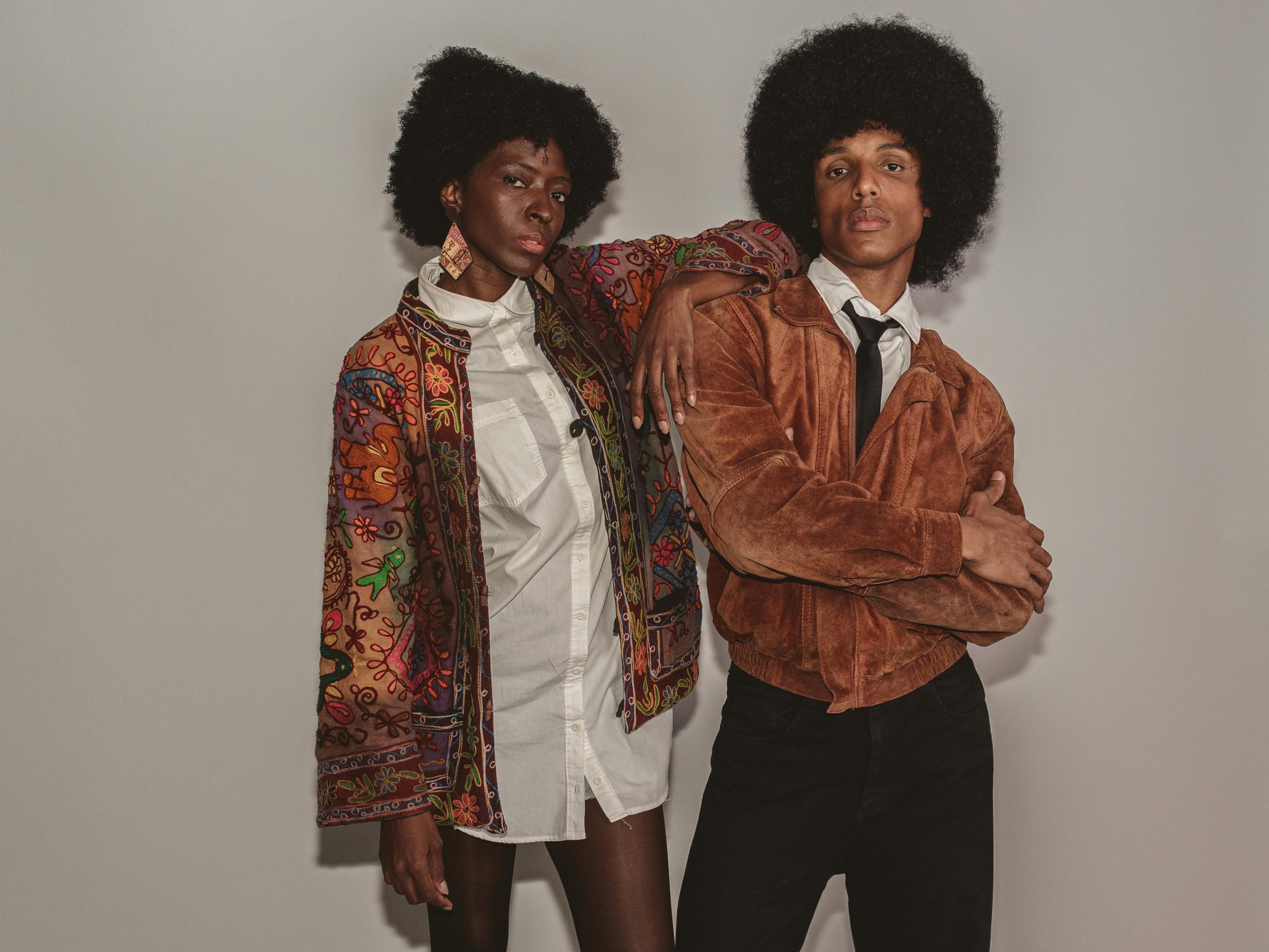 Veste en cuir ou veste en daim