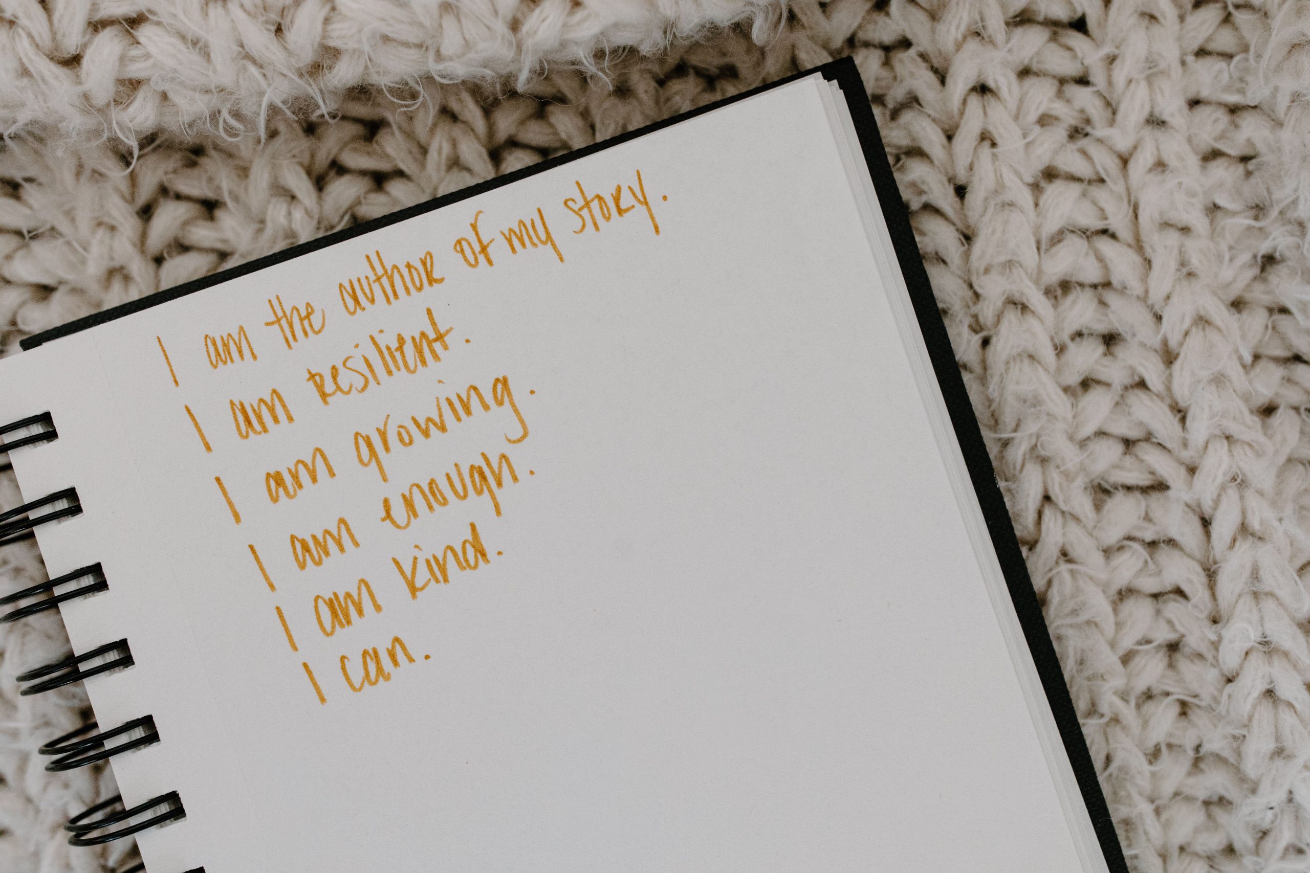 Visualisation vs affirmation positive